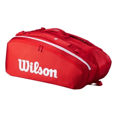 Wilson Super Tour Housse De Raquette Lot De 15 - Rouge