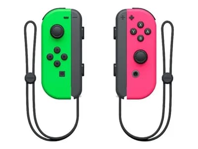 Paire De Manettes Joy-con Green And Pink Pair Pour Nintendo Switch