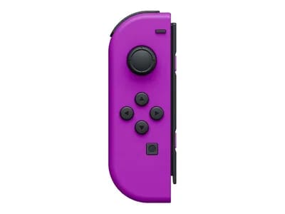 Paire De Manettes Joy-con Violet Néon & Néon Orange Pour Nintendo Switch