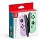 Manette NINTENDO Joy-Con gauche violet pastel-droite vert