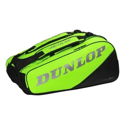 Dunlop SX Performance Housse De Raquette Lot De 12 - Vert Fluo , Noir