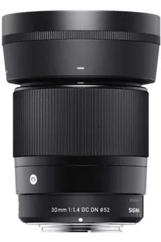 Objectif à Focale fixe Sigma 30 MM F/1.4 DC DN CONTEMPORARY POUR SONY E