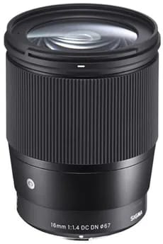 Objectif à Focale fixe Sigma 16MM F/1.4 DC DN CONTEMPORARY POUR SONY E