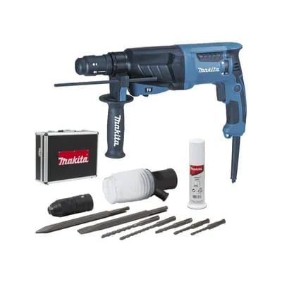 Perforateur-burineur sds plus 800w hr2630tx4 800 w sds + 8 et ≤ 16 m/s² secteur 3 kg 2.4 j 4600 cp/min 26 mm perforateur-burineur sds plus 800w hr2630