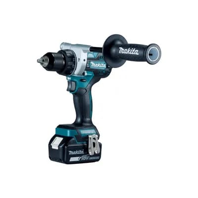 Perceuse visseuse ddf486rtj 2x5ah 2 18 v 5 ah batterie 13 mm moteur sans charbon 2.6 kg 2100 trs/min 1 pièce(s) perceuse visseuse ddf486rtj 2x5ah 130