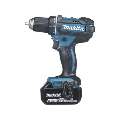 Perceuse-visseuse ddf482rtj 18v li-ion 5ah perceuse-visseuse ddf482rtj 18v li-ion 5ah 1.7 kg 2 18 v 5 ah moteur charbon batterie 13 mm 1850 trs/min 62
