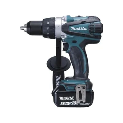 Perceuse-visseuse ddf458rtj 18v 5ah perceuse-visseuse ddf458rtj 18v 5ah 2 18 v 5 ah batterie 13 mm moteur sans charbon 2.3 kg 2000 trs/min 91 n/m 1 co