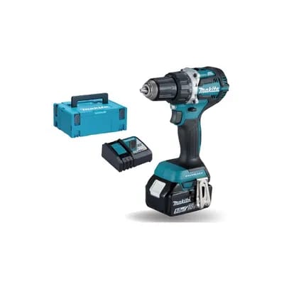 Perceuse-visseuse ddf484rtj 18v 5 ah 2 18 v 5 ah batterie 13 mm moteur sans charbon 1.8 kg 2000 trs/min perceuse-visseuse ddf484rtj 18v 5 ah 54 n/m 1