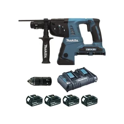 Perforateur-burineur sds-plus dhr264pt4j 36v li-ion 5ah perforateur-burineur sds-plus dhr264pt4j 36v li-ion 5ah sds + 5 ah batterie moteur sans charbo