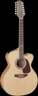 Takamine Gj72ce - Guitare Folk Électroacoustique 12 Cordes - Jumbo - Natural