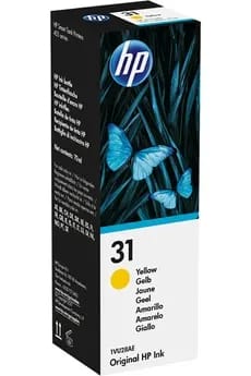 Cartouche d'encre Hp HP 31 Bouteille d'encre Magenta Authentique 70 ml (1VU27AE) pour HP Smart Tank Plus 455 / 457 / 555 / 559 / 570 / 655