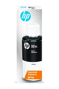 Cartouche d'encre Hp HP 32XL Bouteille d'encre Noire grande capacité Authentique 135 ml (1VV24AE) pour HP Smart Tank Plus 455 / 457 / 555 / 559 / 570 / 655