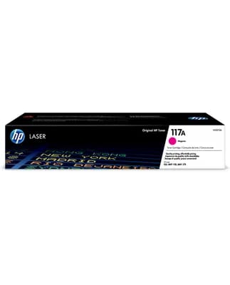 HP Cartouche de toner laser authentique 117A, magenta