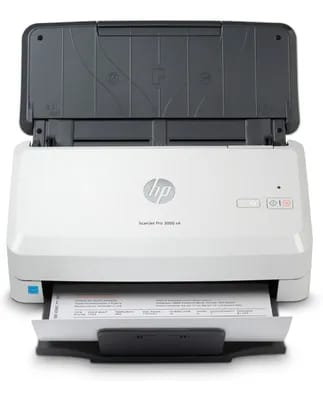HP Scanjet Pro 3000 s4 Alimentation papier de scanner 600 x 600 DPI A4 Noir, Blanc