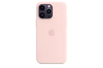 Coque et étui téléphone mobile Apple Coque en silicone avec MagSafe pour iPhone 14 Pro Max - Rose craie
