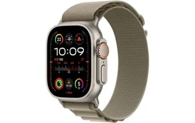 Apple Watch Ultra 2 Titanium bracelet Boucle Alpine olive - Medium