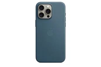 Coque et étui téléphone mobile Apple Coque en tissage fin avec MagSafe pour iPhone 15 Pro Max - Bleu Pacifique