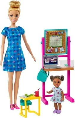 Coffret Barbie maîtresse école