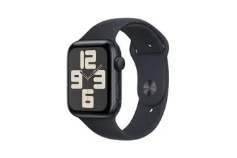 Apple Watch SE GPS 44mm Boîtier en Aluminium Minuit avec Bracelet Sport Minuit - S/M