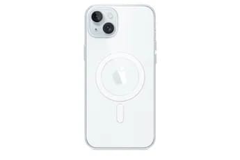 Coque transparente avec MagSafe pour iPhone 15 Plus