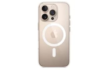 Coque transparente avec MagSafe pour iPhone 16 Pro