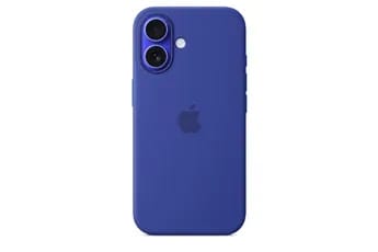 Coque en silicone avec MagSafe pour iPhone 16 - Outremer