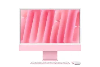 iMac 24'' ecran retina 4,5K 512GO SSD 24 GO RAM Puce M4 CPU 10 coeurs GPU 10 coeurs Rose