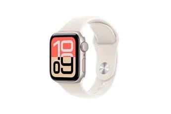 Watch SE 3 GPS 40mm Boitier en Aluminium Lumiere Stellaire avec Bracelet Sport Lumiere Stellaire - S/M