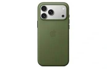 Coque iPhone 17 Pro Max Tissage technique avec MagSafe - Vert