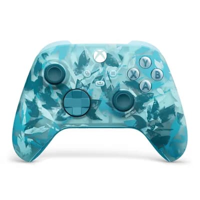 Manette sans fil Edition spéciale Ice Breaker bleu pour Xbox et PC MICROSOFT