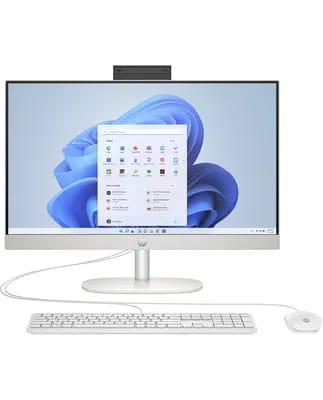 HP 24-CR0068NF 23.8" I3 8 Blanc 512 Go