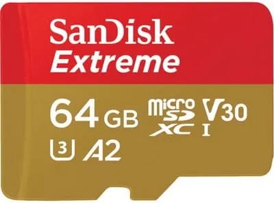 Carte Micro SD 64GO microSD  Extreme SDXC