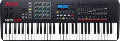 Akai Professional Mpk261 - Clavier Maître Usb - 61 Touches - Noir