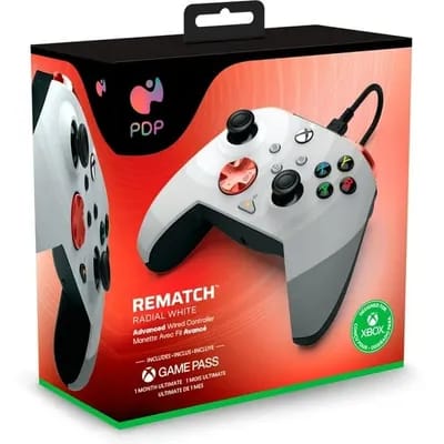 Manette Filaire Radial White Pour Xbox