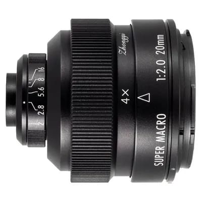 Zhongyi Mitakon 20mm F/2.0 4.5X Super Macro Sony E