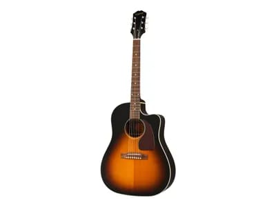 Epiphone - Inspired By Gibson J-45 Ec - Guitare Acoustique/électrique - Sunburst Vintage