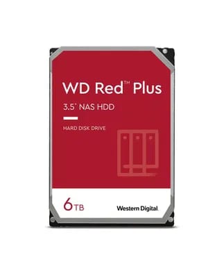 Western Digital Red Plus WD60EFPX disque dur 3.5" 6 To Série ATA III