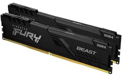 KINGSTON Fury Beast Mémoire - 16Go (2x8Go) - DDR4 - 3200 MHz CL16