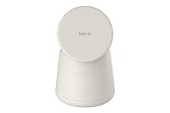 Belkin station de recharge sans fil 2-en-1 MagSafe 15w - sable