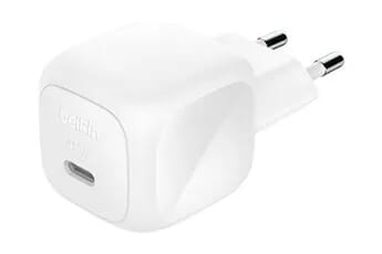 Chargeur secteur USB-C 45W, noir.