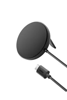 Chargeur magnetique Qi2 15W, cable USB-C integre de 2m (adaptateur secteur non inclus), noir