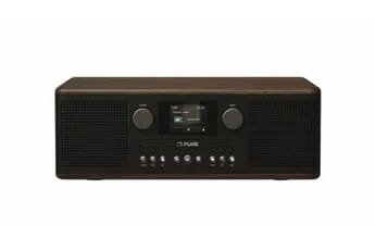 Lecteur CD stereo Bluetooth Radio Classic C-D6 noir cafe