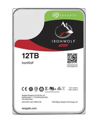 Seagate NAS HDD IronWolf 3.5" 12 To Série ATA III