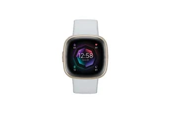 Montre connectée Fitbit Sense 2 Bleu brumeux - inclus 6 mois à Fitbit Premium