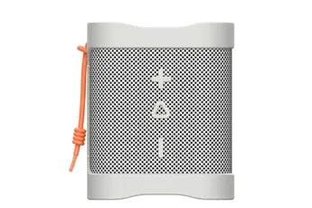 TERRAIN MINI SPEAKER BLUETOOTH ETANCHE 7W - APPAIRAGE STEREO - SKDY LINK - BLANC ORANGE
