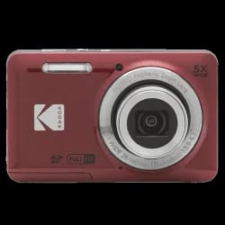 Appareil photo compact Kodak PixPro FZ55 - Mémoire interne 63MB Rouge