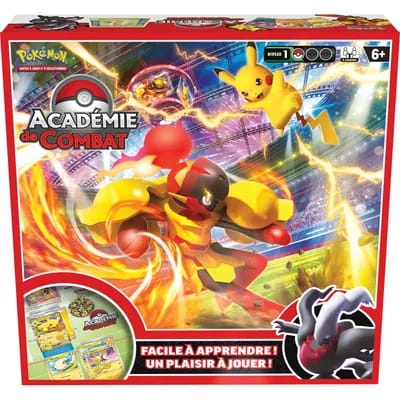 Coffret cartes Pokémon L'Académie De Combat - 3ème Edition ASMODEE