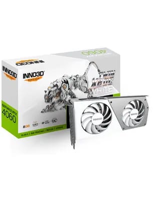 Inno3D N40602-08D6X-173051W carte graphique NVIDIA GeForce RTX 4060 8 Go GDDR6