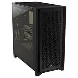 Corsair 4000D Airflow Tempered Black - MT/SansAlim/ATX