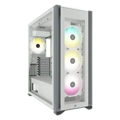 Corsair iCUE 7000X RGB TG Blanc - GT/Sans Alim/E-ATX